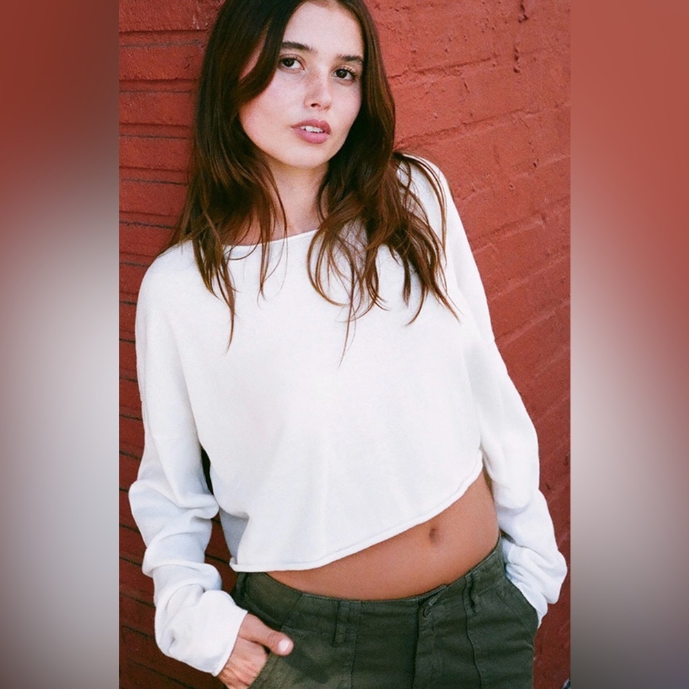 Brandy Melville Classic White Tee